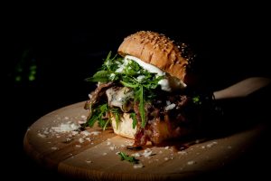 Food, hamburger, sandwich — Top Moroccan Restaurant in Marrakech